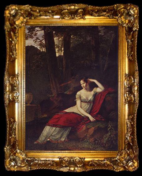 framed  Pierre-Paul Prud hon Portrat der Kaiserin Josephine, ta009-2